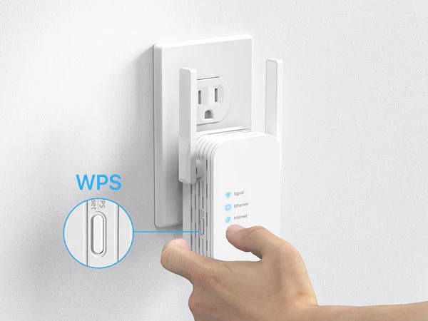 Wireless Method (WPS Button)